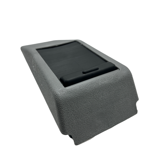 Centre console housing with cover and roller blind (for Mercedes W124 E-Class)